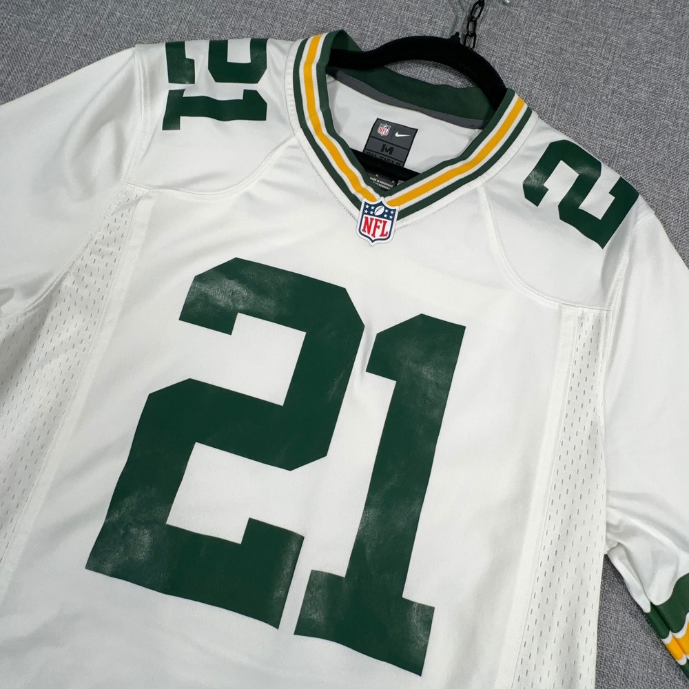Nike Green Bay Packers Darnell Savage #21 Jersey SZ M White CUSTOMIZED 21 Savage